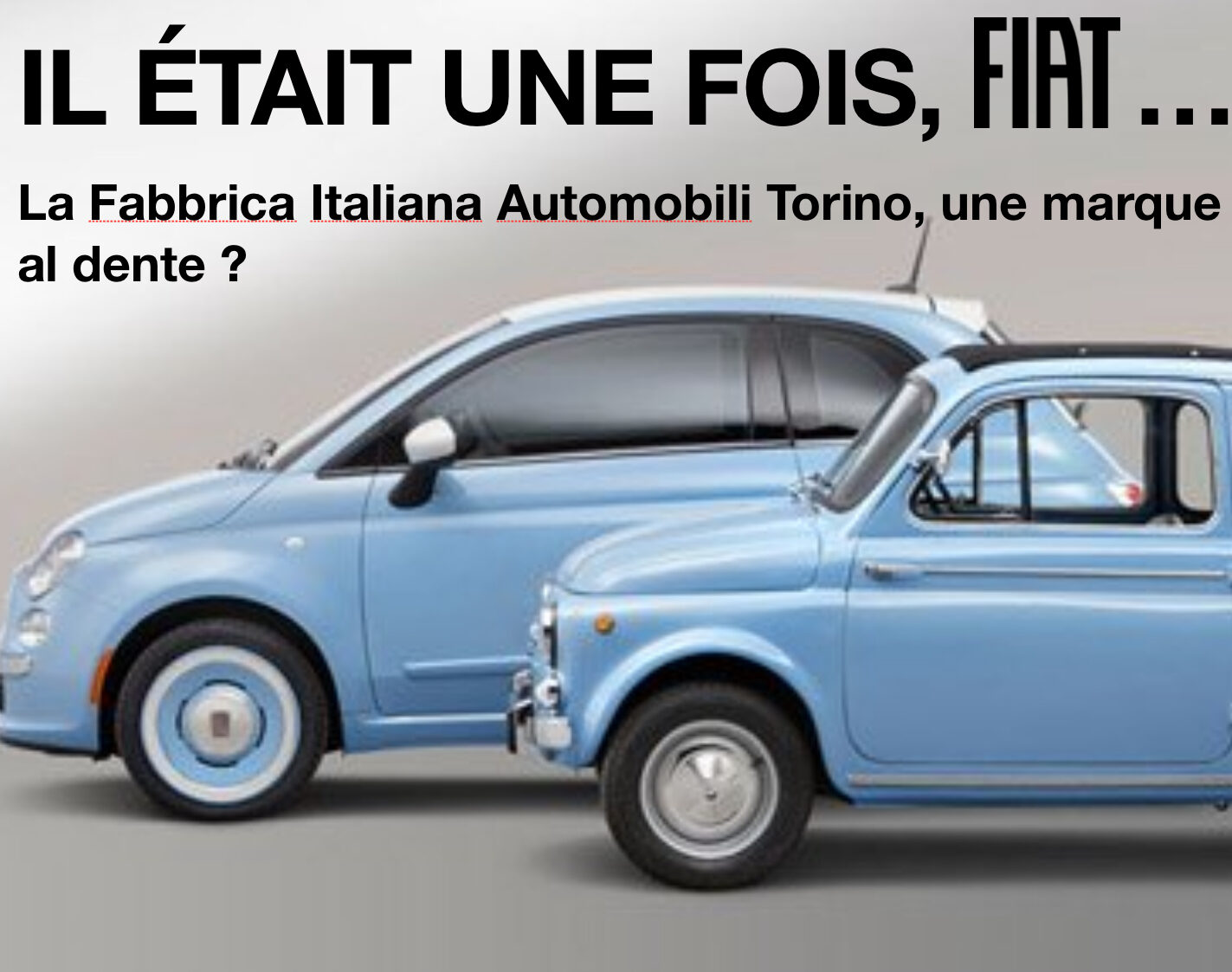 The history of FIAT